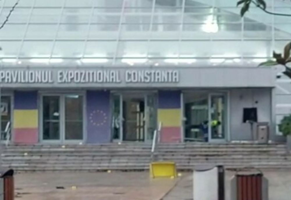 VIDEO Bancomat aruncat în aer în Constanța.  Hoții prinși în flagrant