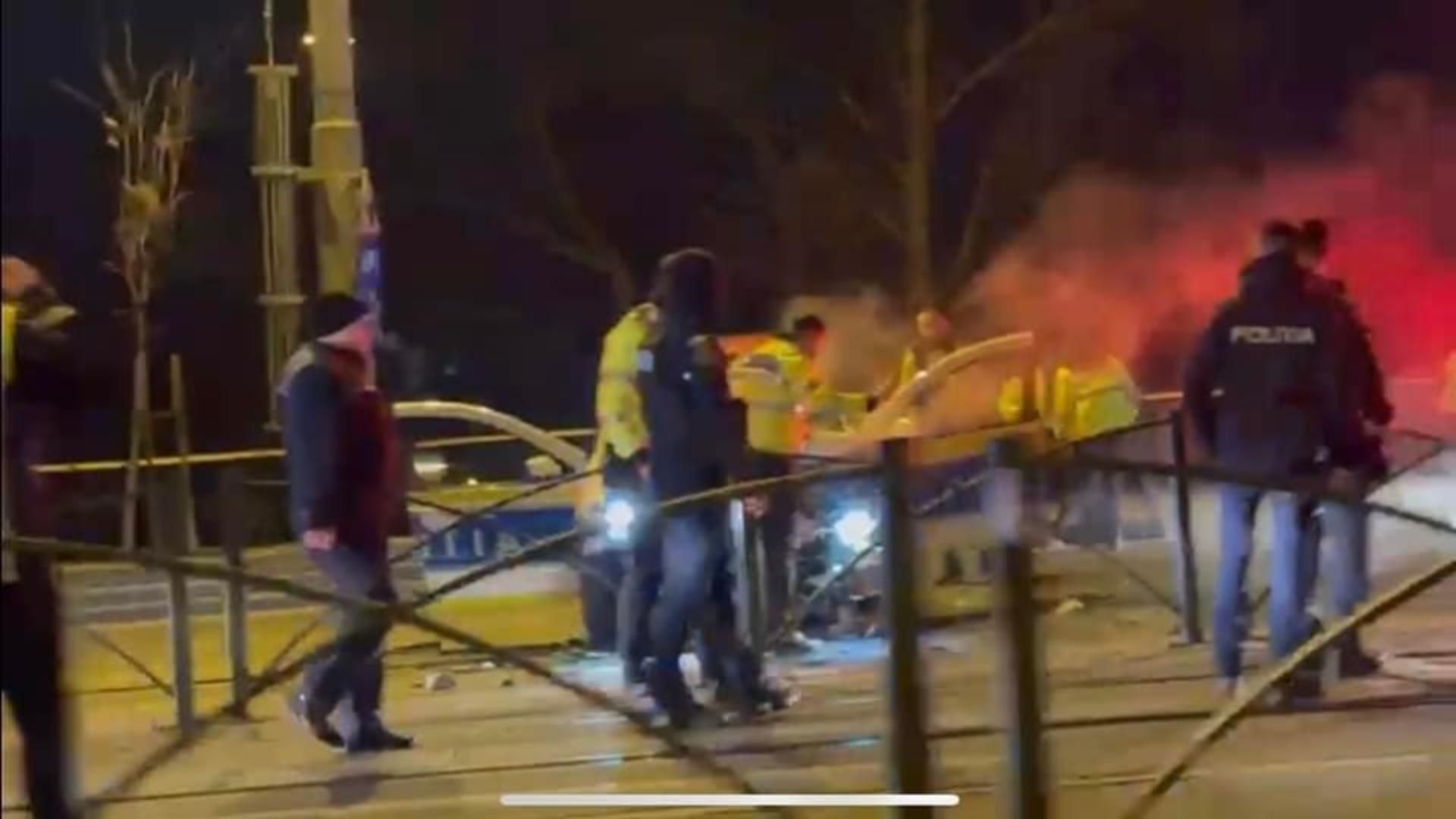 accident_colentina_masina_politie