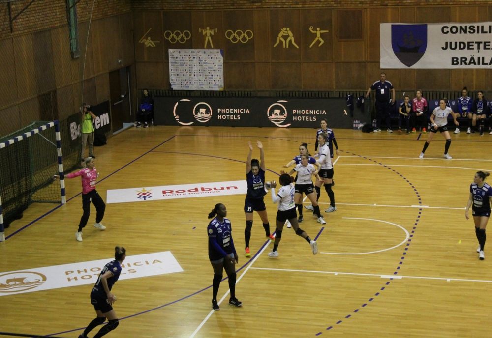 CSM București a învins la Brăila și a devenit matematic campioana României 