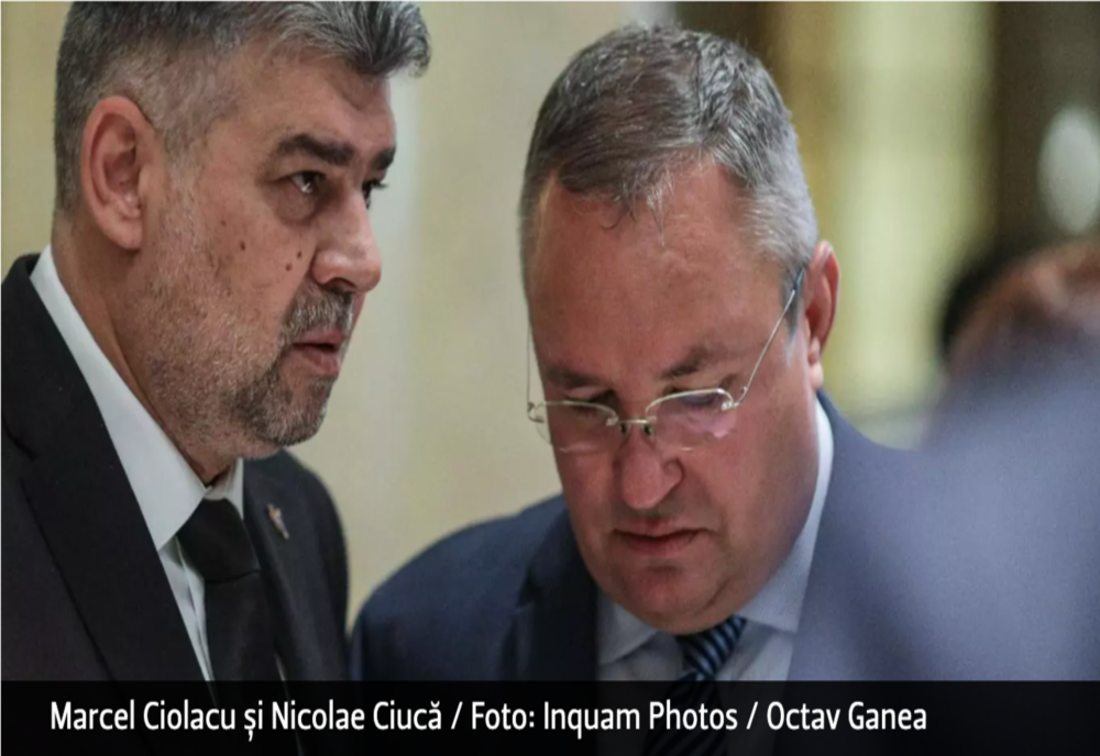 Tensiuni uriașe în Coaliție. Ciolacu și Ciucă urmează să aibă o întrevedere astăzi