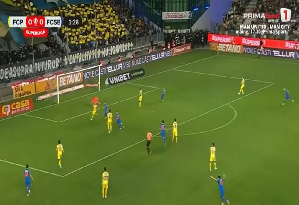 Petrolul Ploieşti – FCSB 2-2. Gazdele au egalat la ultima fază a partidei