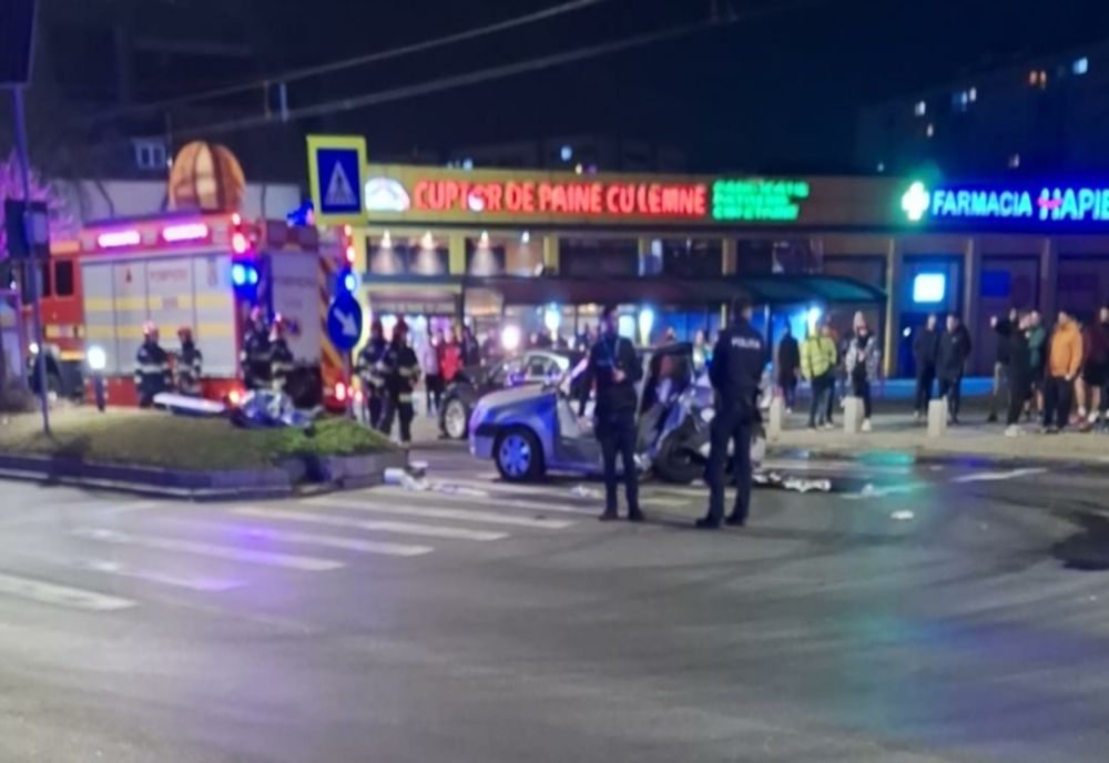 Accident în lanț, pe Bd. Iuliu Maniu, din Capitală: un mort și 6 răniți
