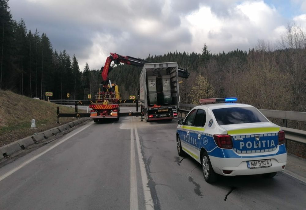 Trafic blocat pe DN1, între Predeal și Brașov