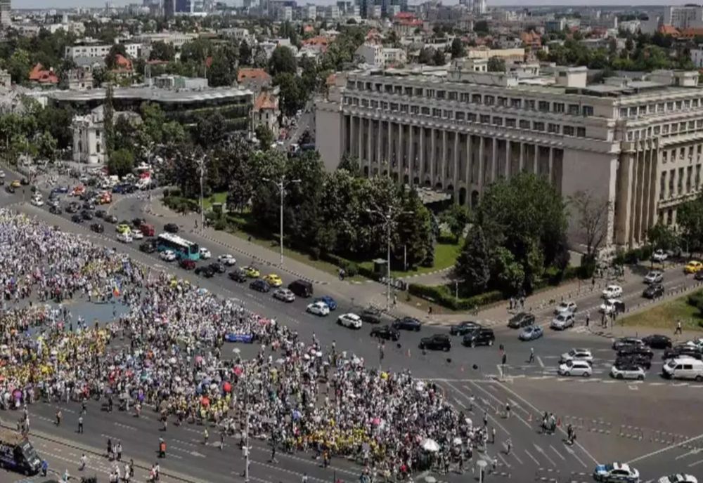 Proteste în Piața Victoriei. Principalele cereri ale sindicaliștilor