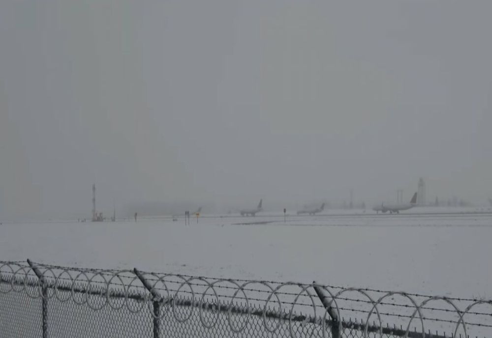 TRAFIC ÎN CONDIŢII DE IARNĂ, PE AEROPORTURILE CAPITALEI