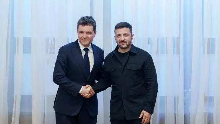 Nicușor Dan / Volodimir Zelenski