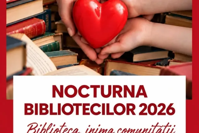 Nocturna Bibliotecilor 2026 are loc vineri, 2 octombrie, la BMB. Programul complet