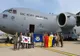 Aeronava NATO cu 45 de tone de echipamente medicale a ajuns în România