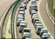 Mare aglomerație pe Autostrada Soarelui. Se circula în coloană pe sensul spre litoral