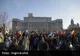 Protest URIAȘ în București față de restricții și portul măștii de protecție
