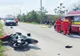 FOTO Accident mortal: pieton spulberat de o motocicletă