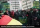 Agricultorii români protestează la Bruxelles