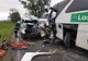 Accident mortal în zona localității Râșnov. Impact devastator între un autobuz cu pasageri și o camionetă