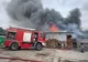 INCENDIUN ÎN ZONA GIULEȘTI DIN CAPITALĂ. ȘCOALĂ ÎNCHISĂ DIN CAUZA PERICOLULUI DE EXTINDERE A INCENDIULUI