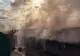 INCENDIU VIOLENT, LÂNGĂ BUCUREȘTI. UN DEPOZIT DIN BUFTEA, ÎN FLĂCĂRI