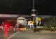 Avion de pasageri, blocat sub un pod în Balotești în timpul unui transport agabaritic