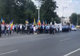 Protest "fără mască" în Piața Victoriei