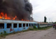 Mai multe vagoane de tren dezafectate din zona Giulești au luat foc