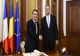 Președinții Macron și Iohannis, întâlnire la Baza "Mihail Kogălniceanu"